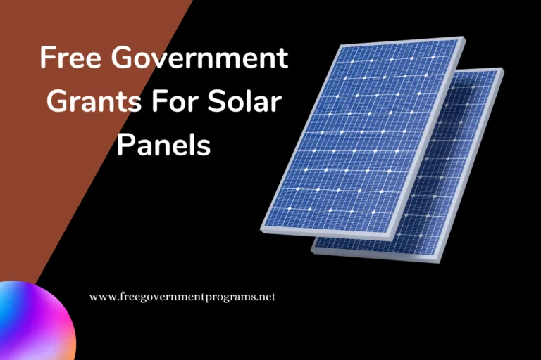Free Government Grants For Solar Panels ( Guide 2024)