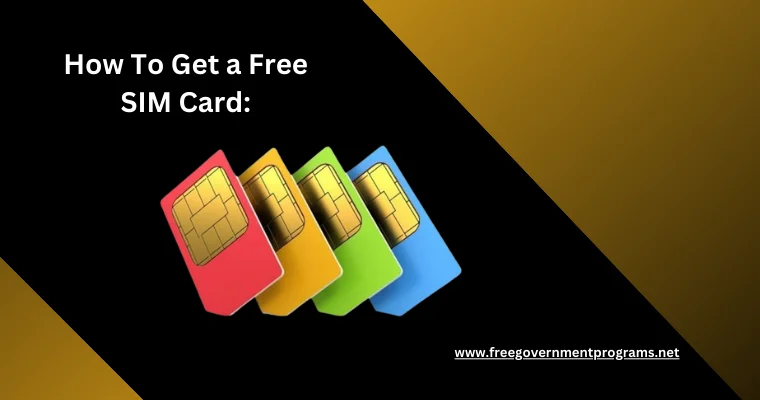how to get a free sim card