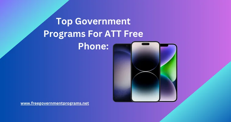 top government programs for att free phone